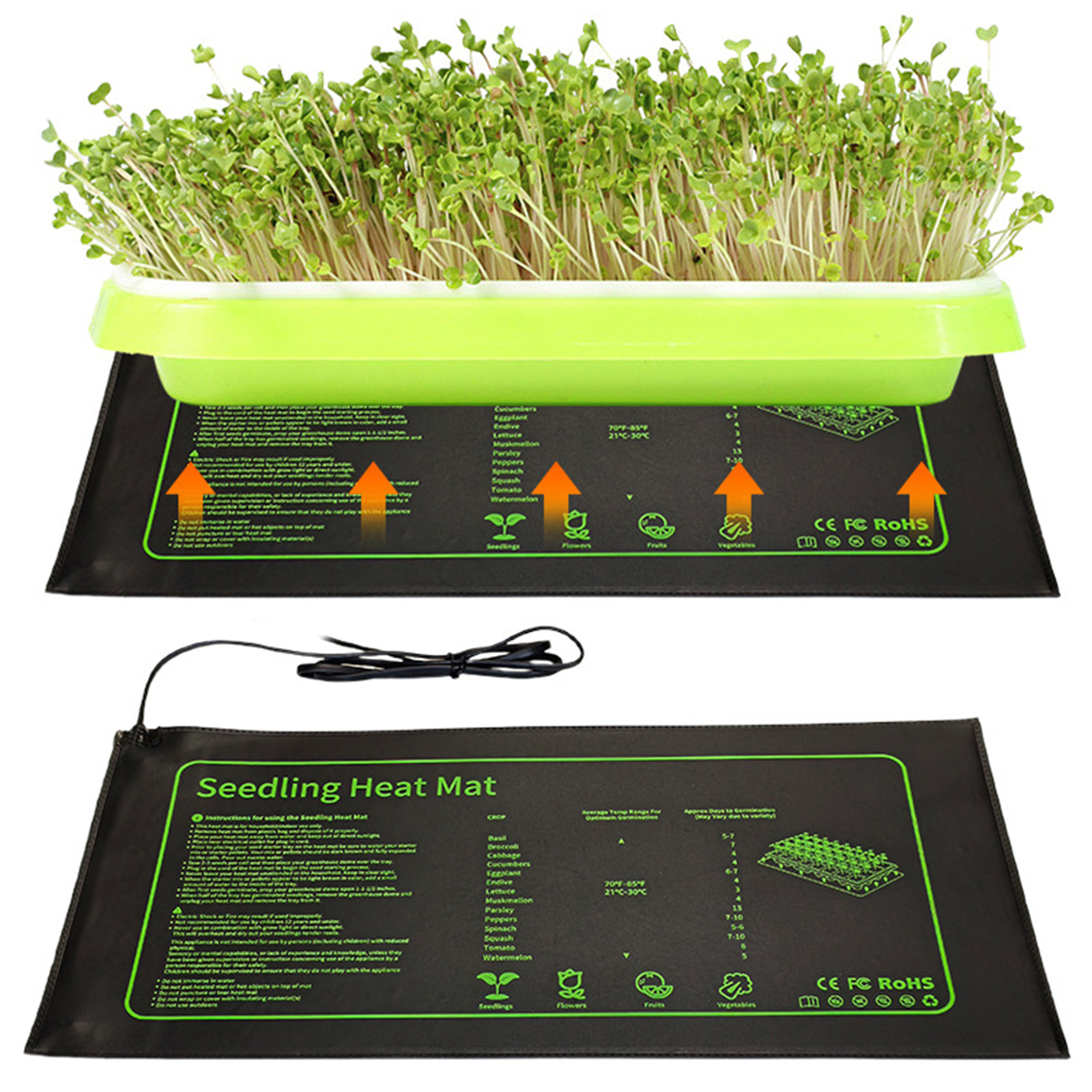 Waterproof Seedling Heat Mat 1 - Heat Mat Seedling recension och pris