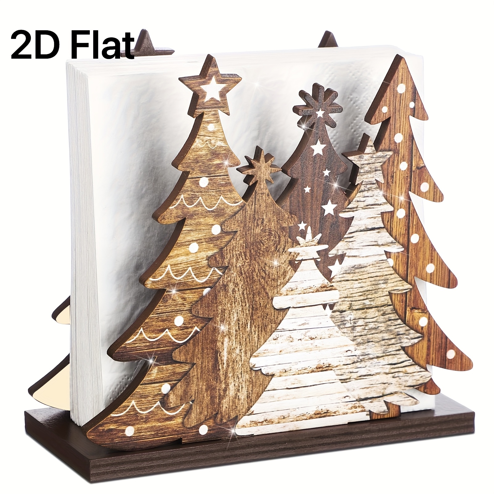 1pc 2D Flat Christmas Tree Tis - Agar Tissue Culture recension och pris