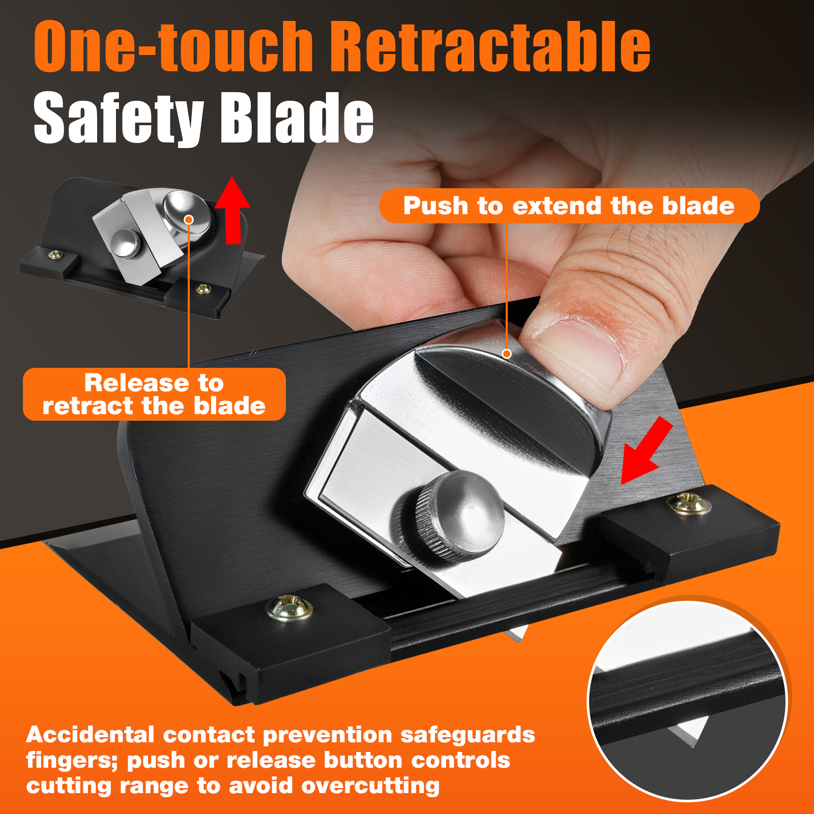 Retractable Mat Cutter 45° Bev - Cutting Board Foam recension och pris