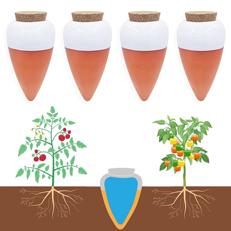 Plant Watering Ball, Terracott - Self Watering Insert recension och pris