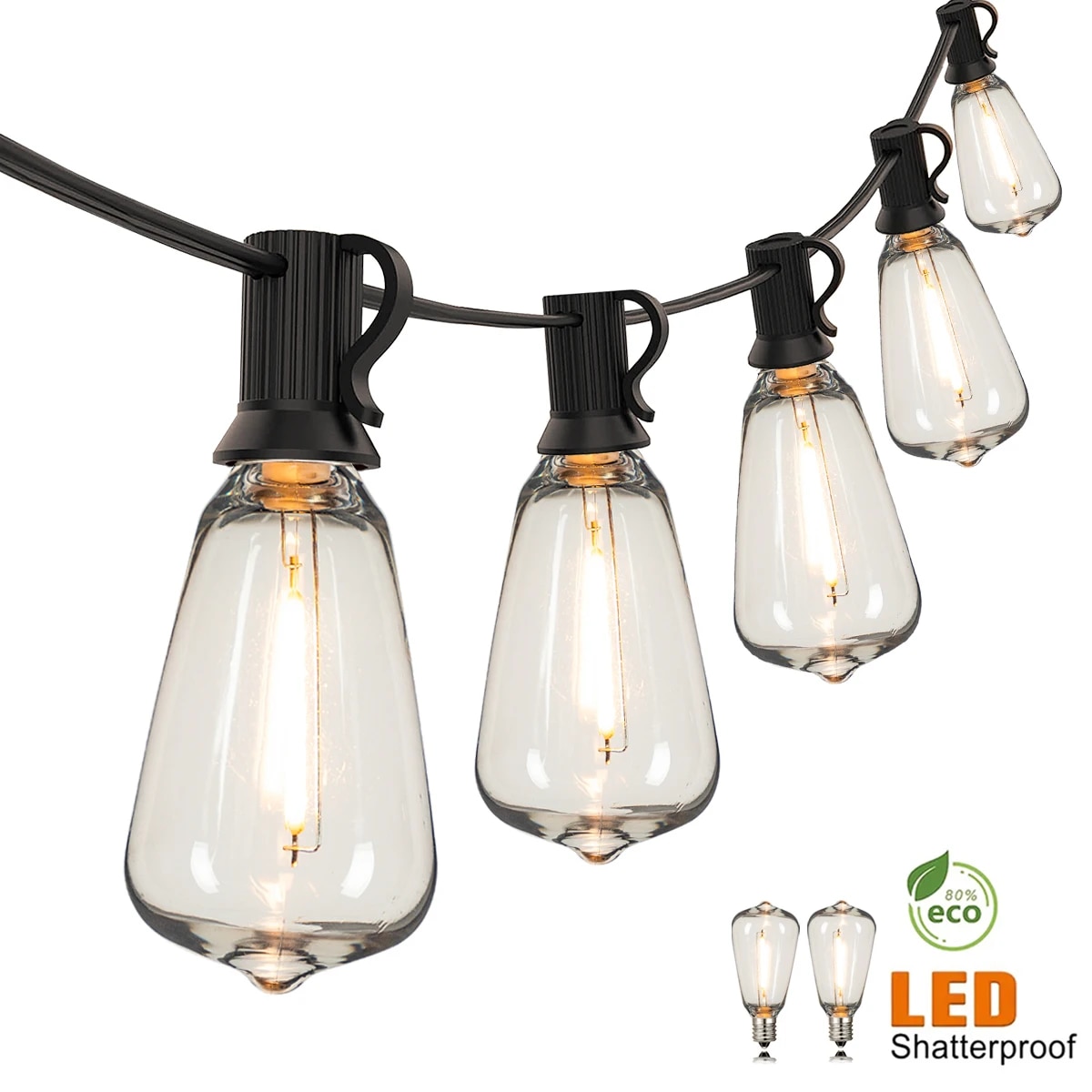 110V US Plug ST38 String Light - Self Watering Insert recension och pris